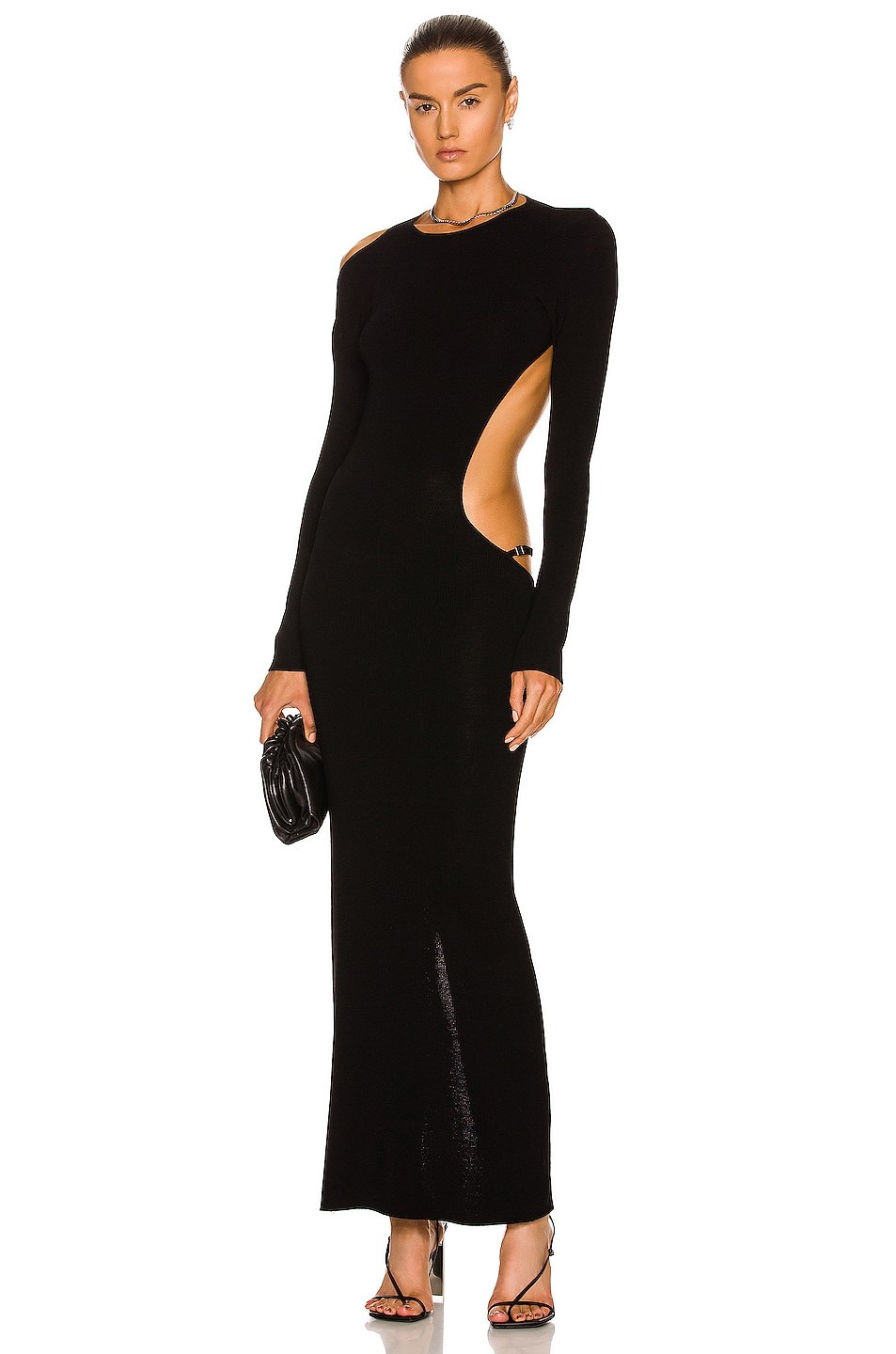 Image 1 of Aya Muse Carrara Dress in Black