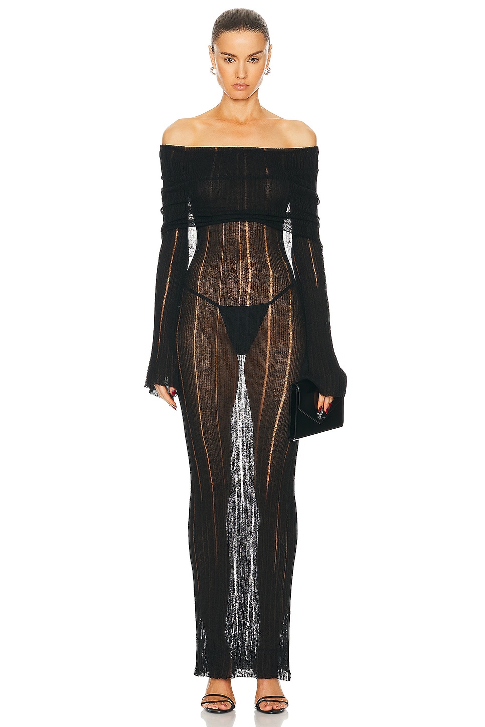 Image 1 of Aya Muse Atra Dress in Black