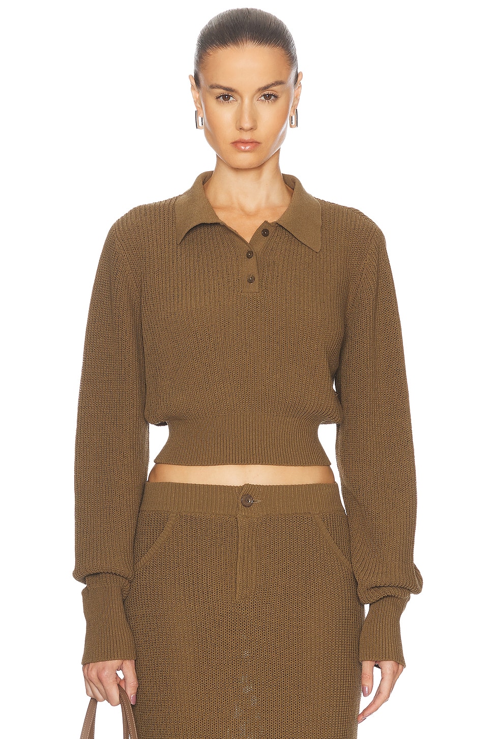 Castu Top in Olive