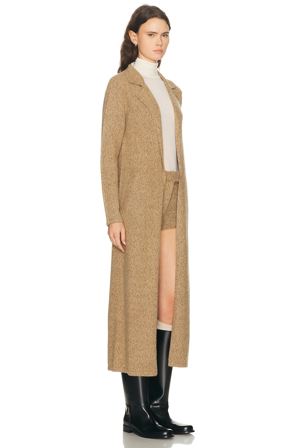 Aya Muse Vita Trench Coat In Brown