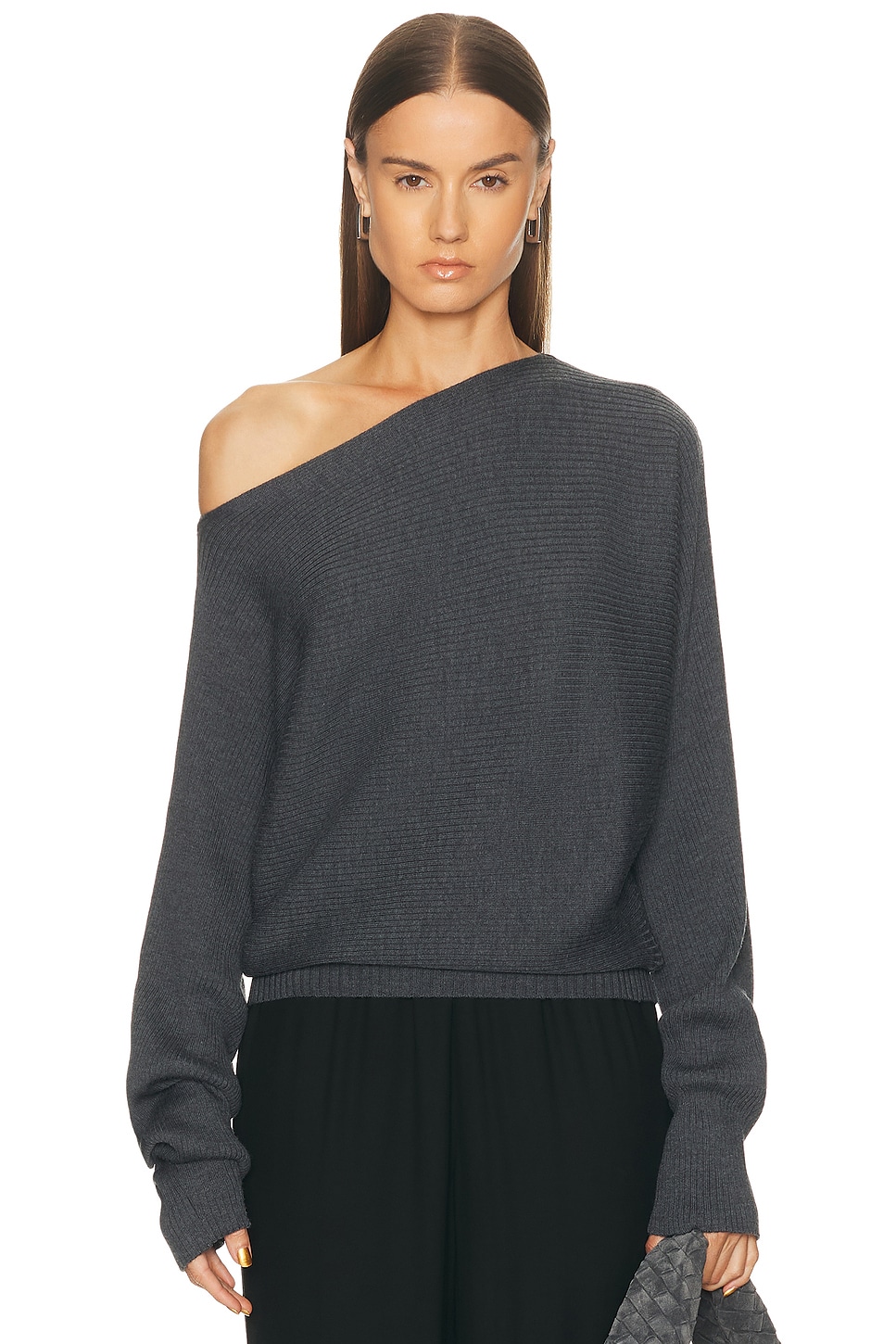 Image 1 of Aya Muse Rye Top in Charcoal