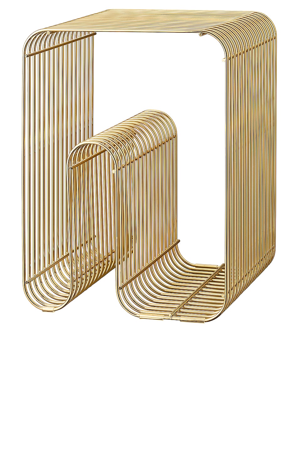 Image 1 of AYTM Curva Stool in Gold