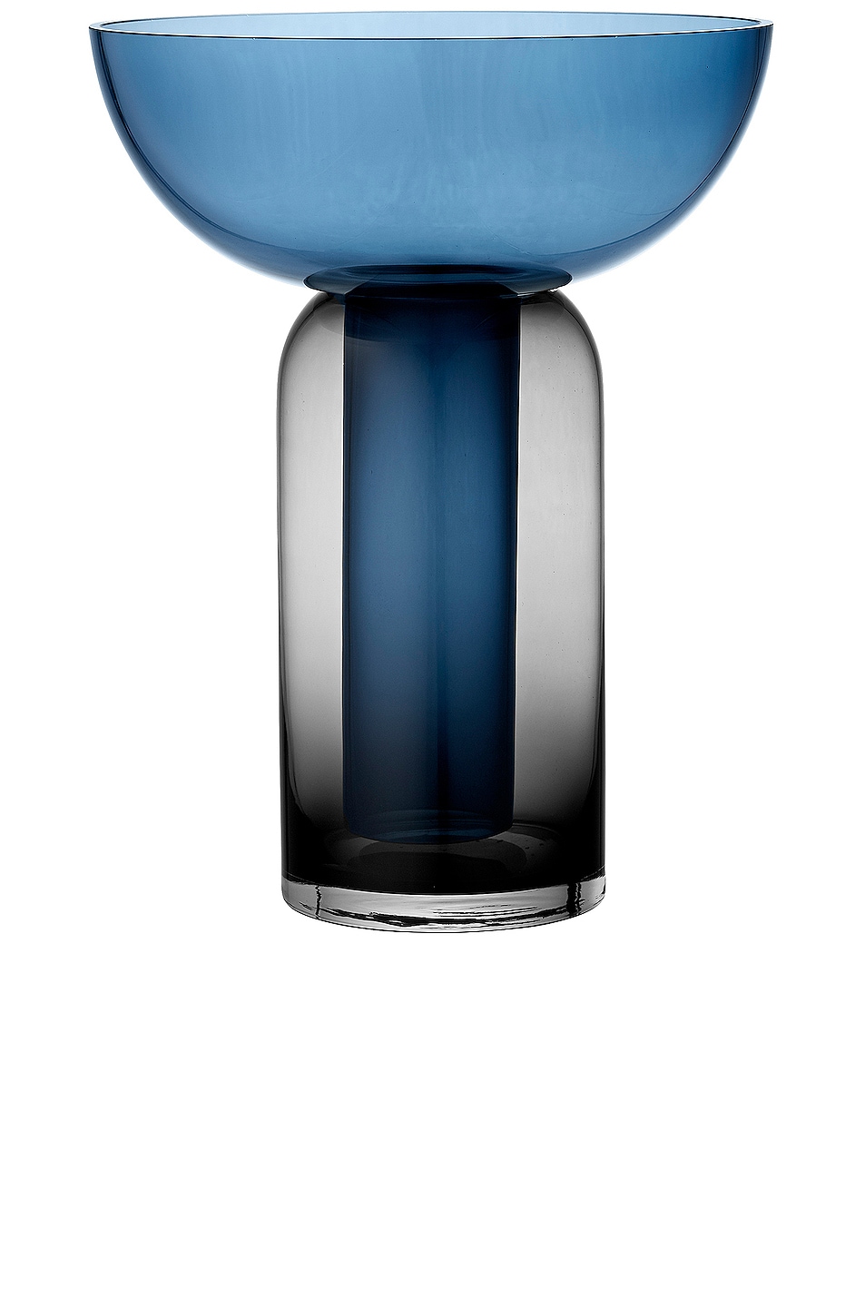 Image 1 of AYTM Torus Vase in Black & Navy