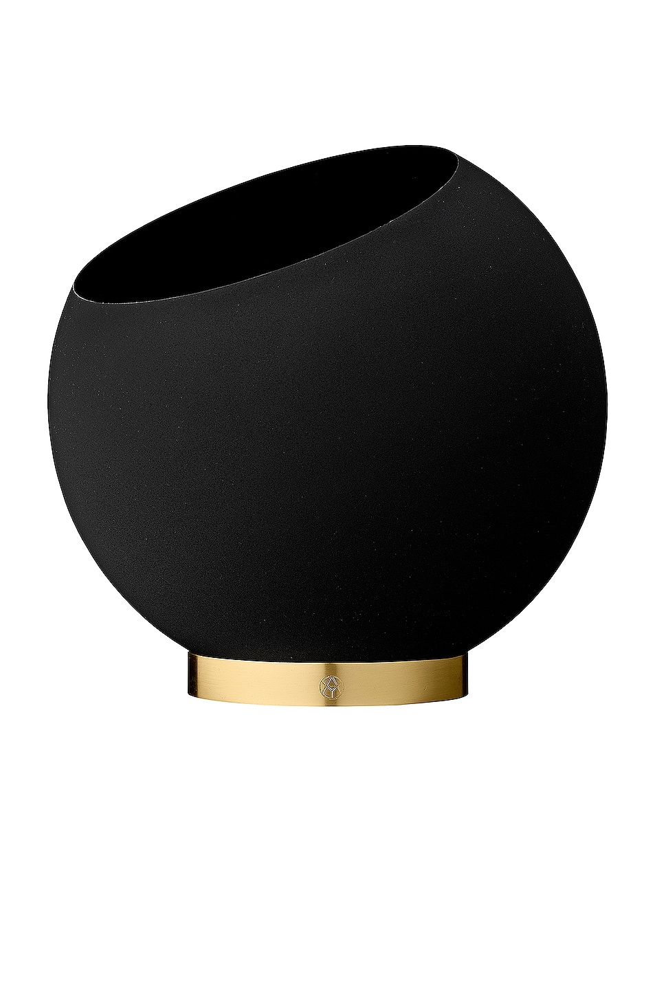 Image 1 of AYTM Medium Globe Flower Pot in Black