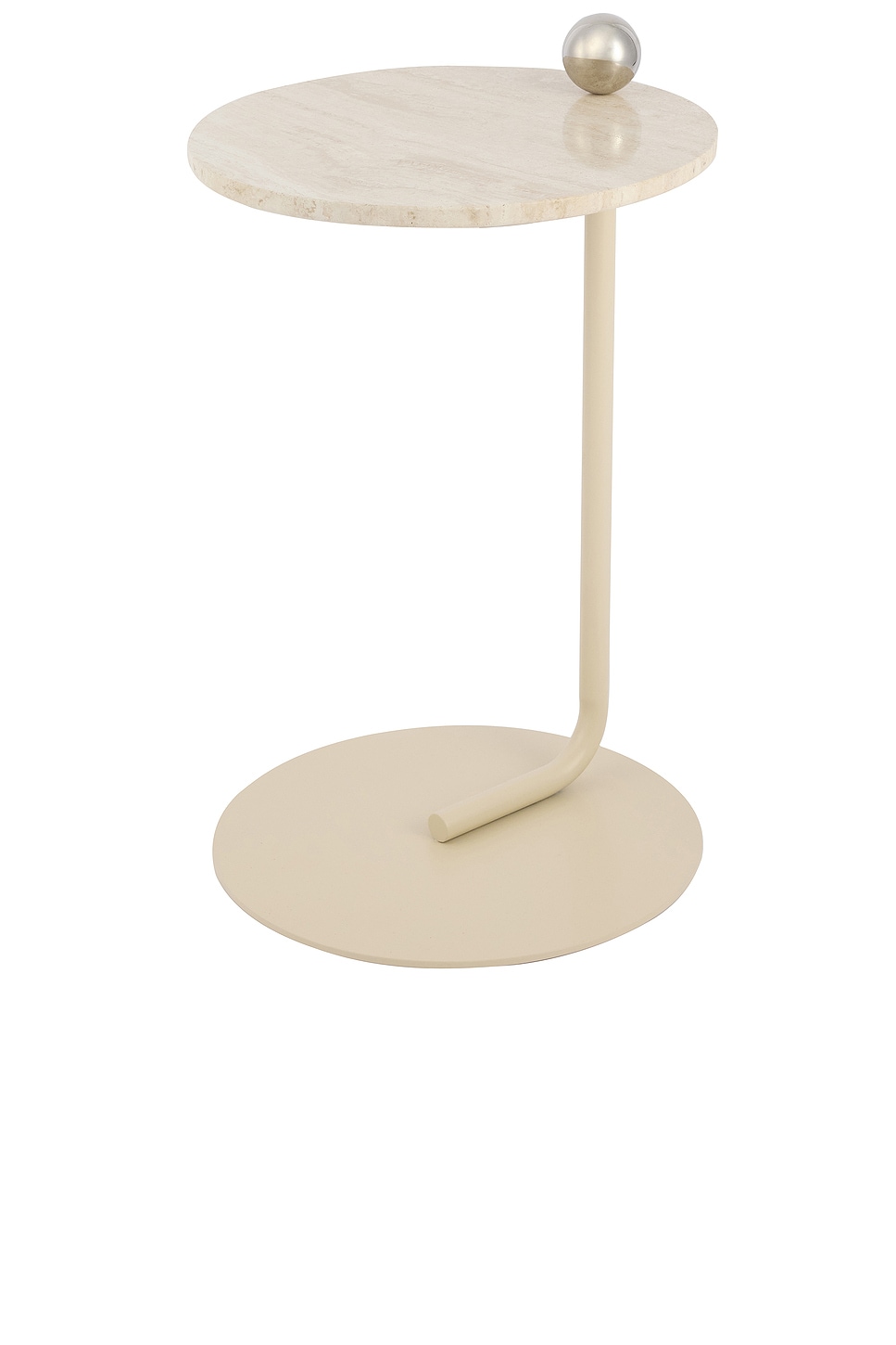 Image 1 of AYTM Castellum Side Table in Light Sand & Travertine