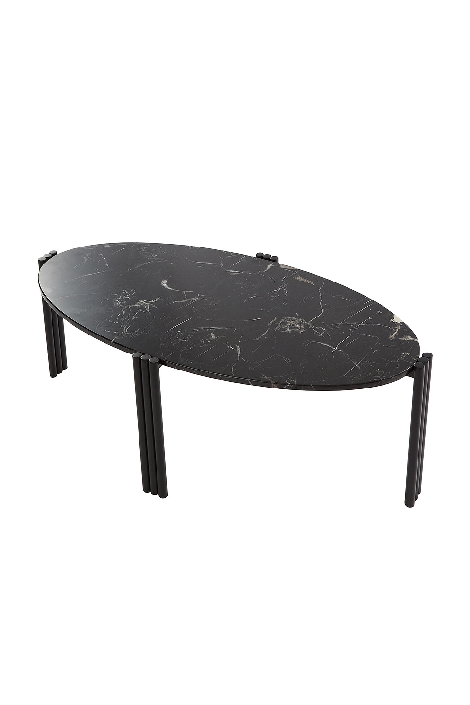 Aytm Tribus Oval Coffee Table In Black