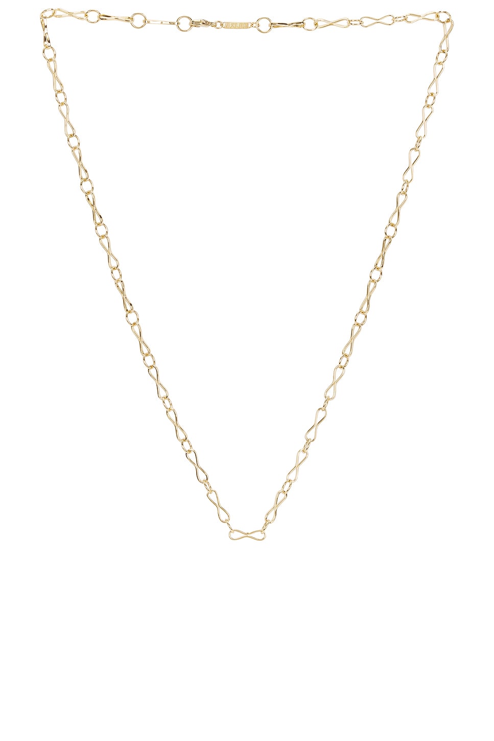 Motif Large Link Chain Necklace in Metallic Gold