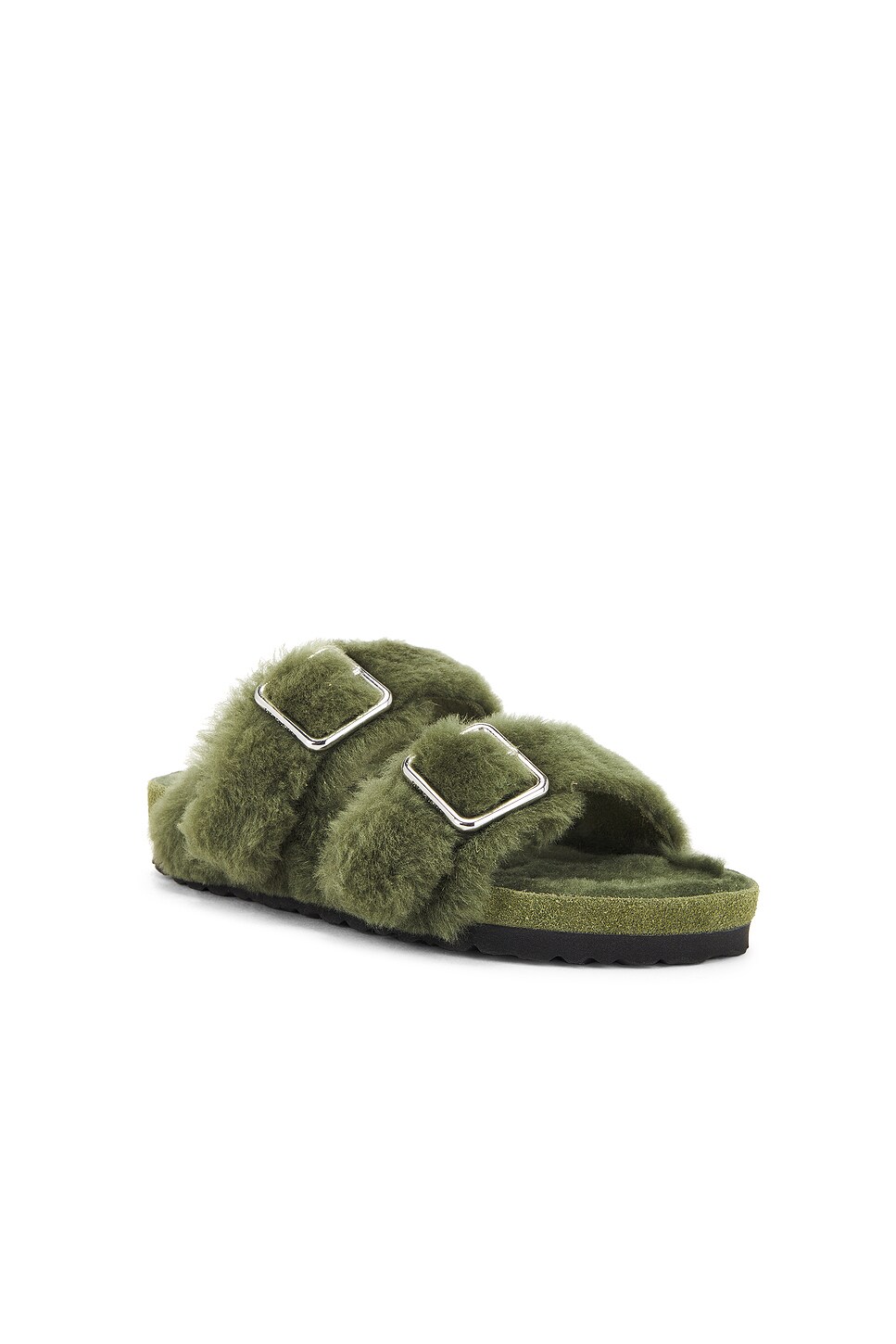 Birkenstock 1774 Arizona Shearling Big Buckle Sandal