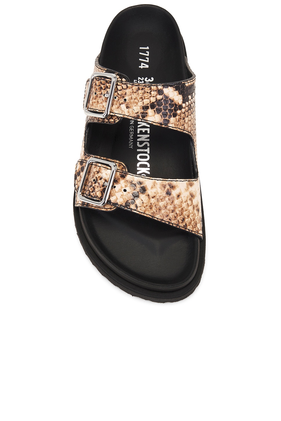 Image 4 of Birkenstock 1774 Arizona Sandal in Natural Snake