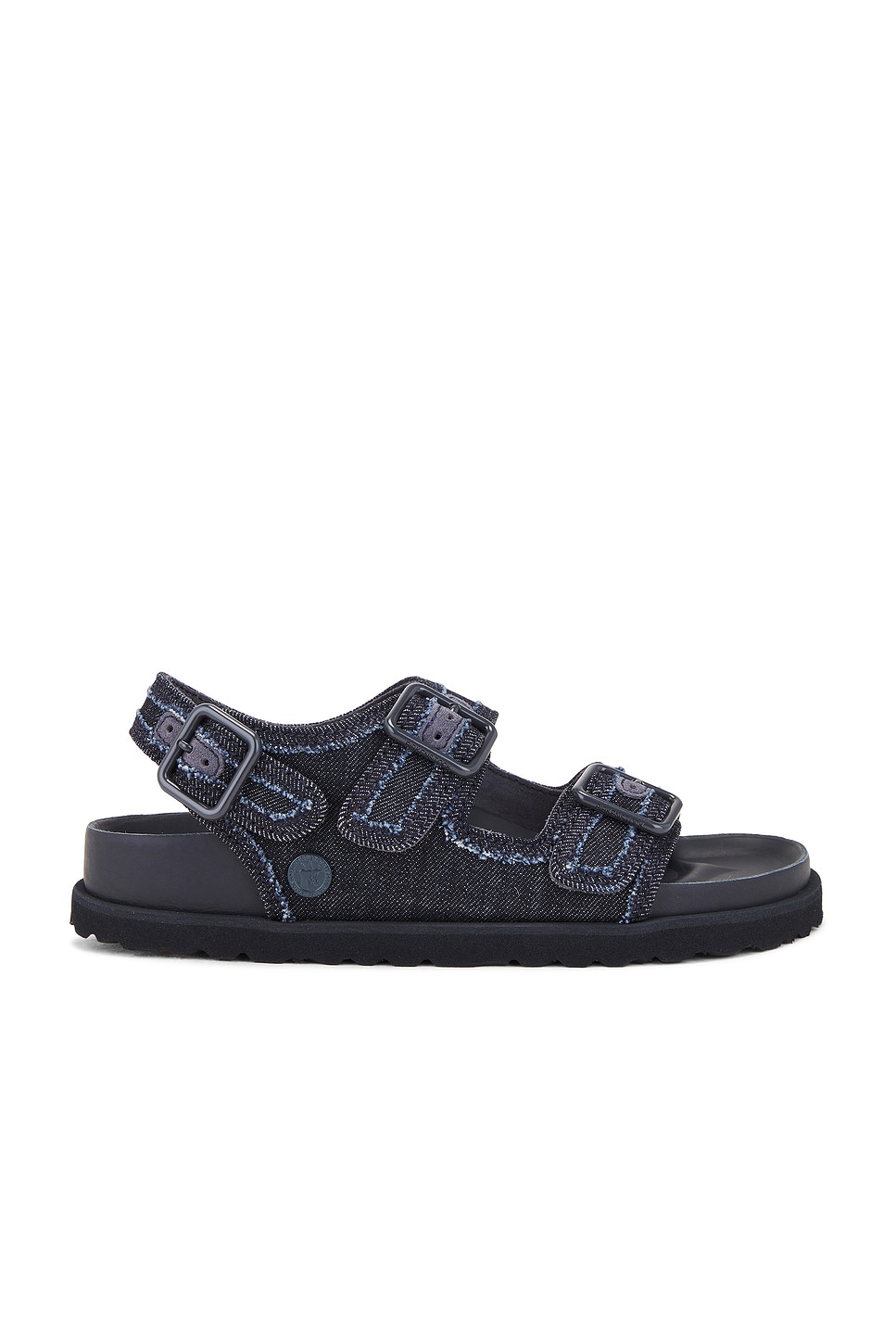Image 1 of Birkenstock 1774 Milano Sandal in Dark Wash Denim