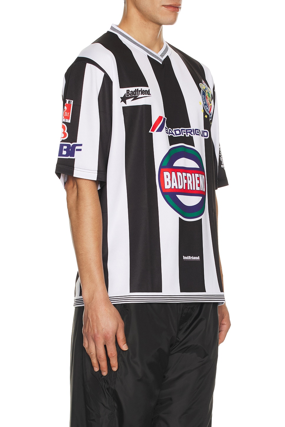 Badfriend Soccer Jersey In Black