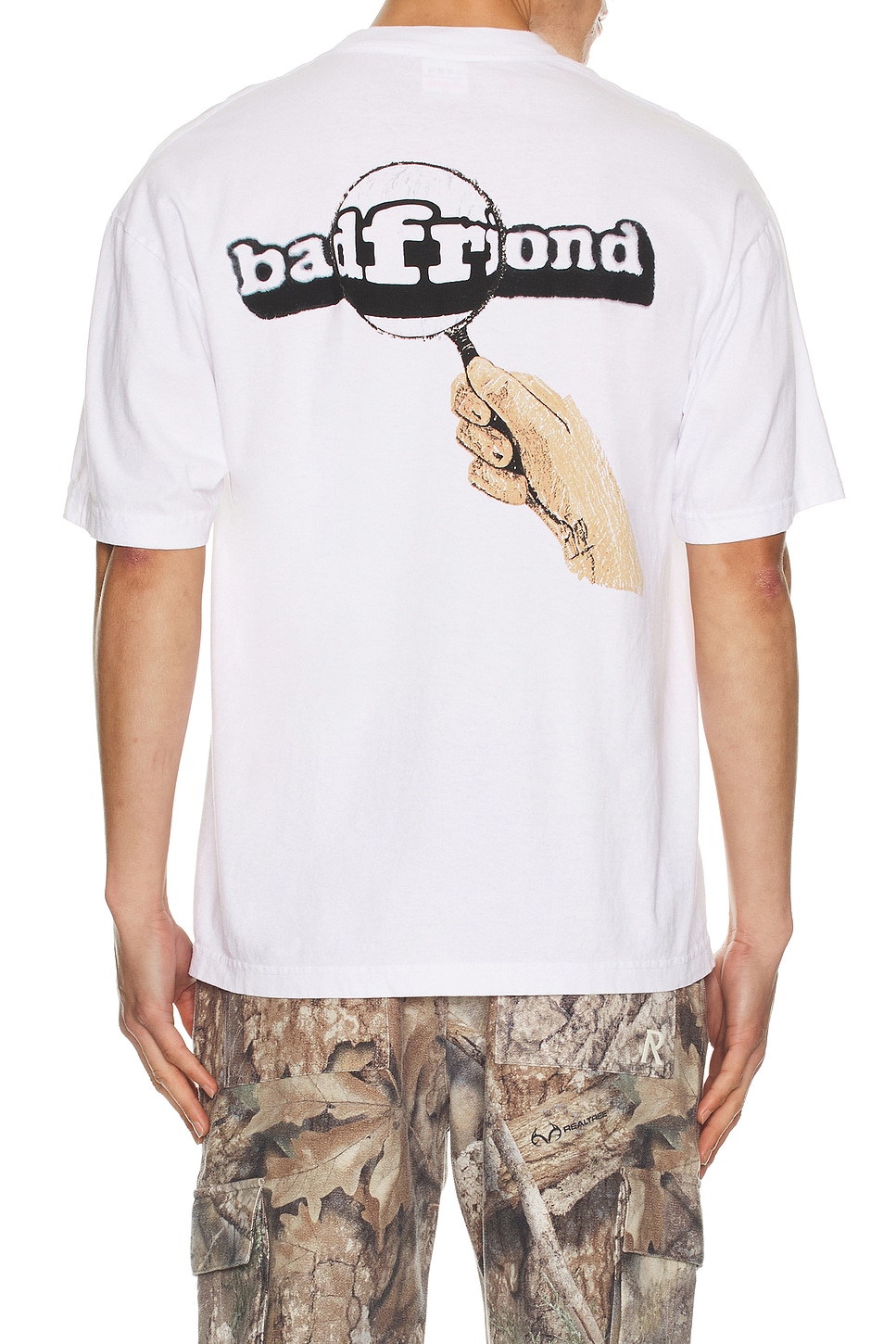 Image 1 of Badfriend Magnify Tee in White