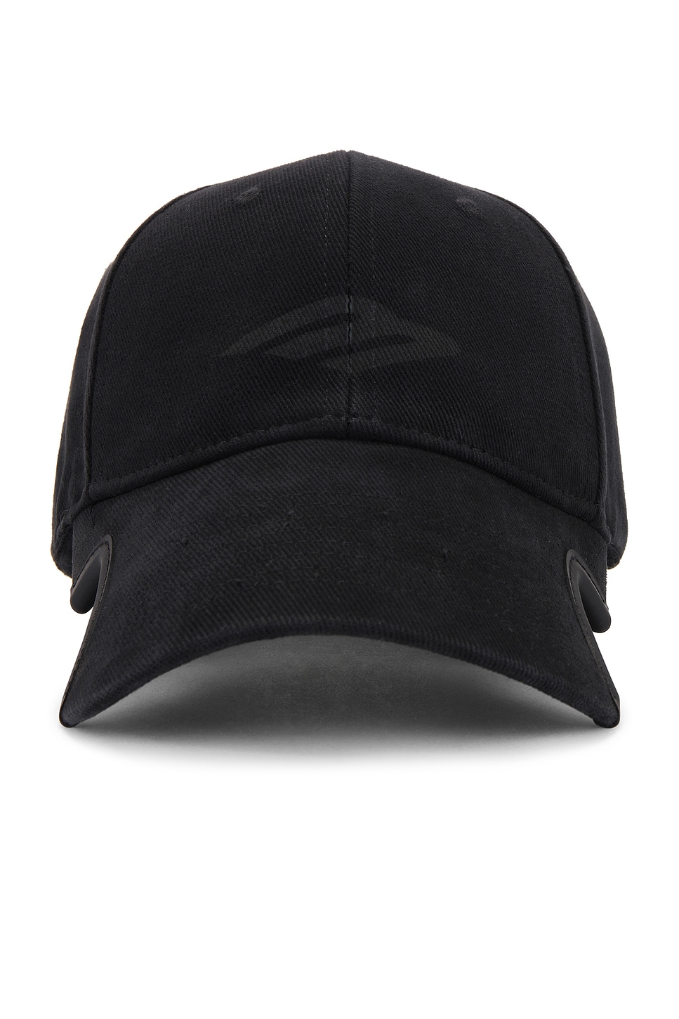 Shop Balenciaga Hat 3b Stencil Cap In Black