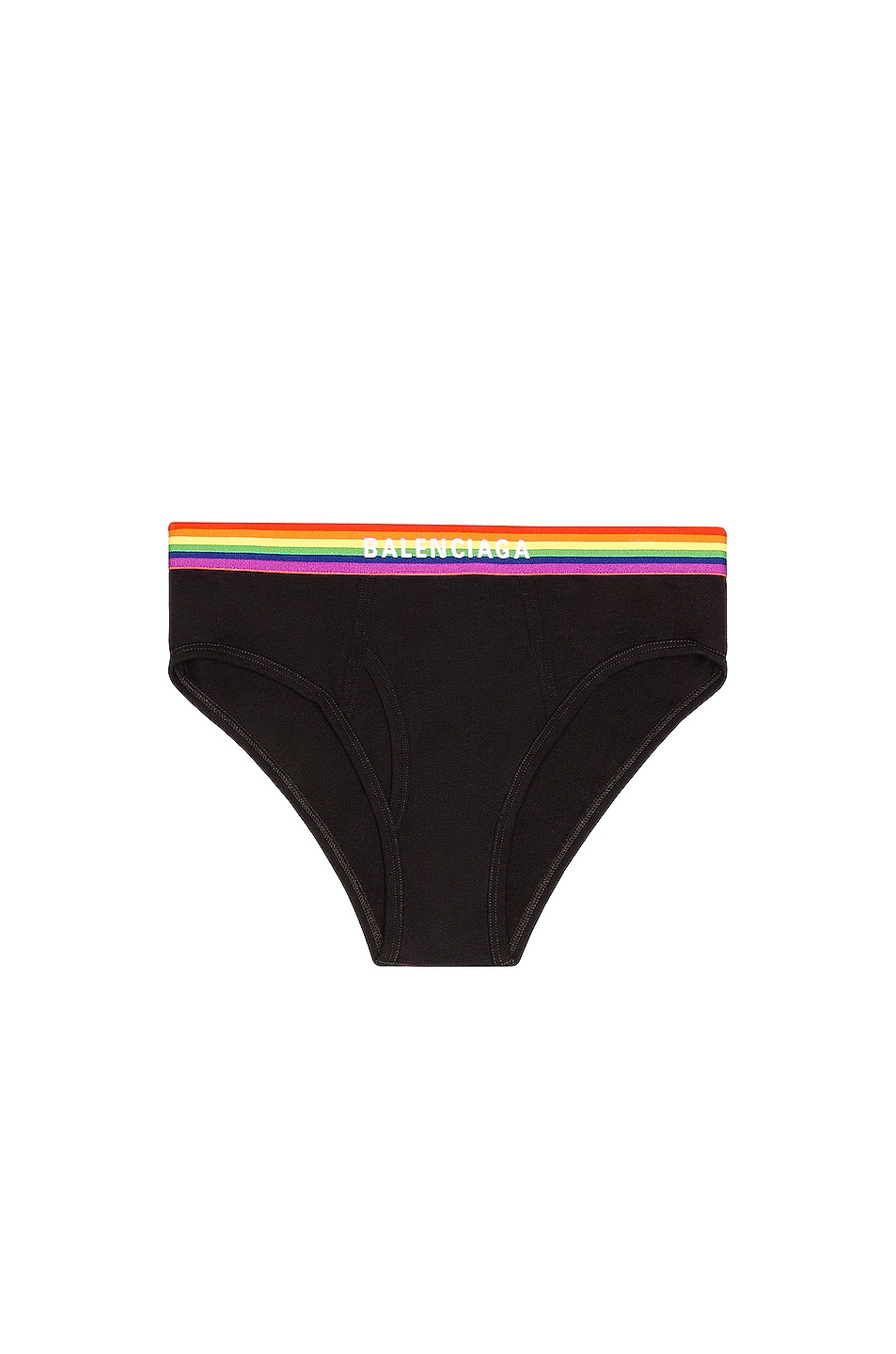Image 1 of Balenciaga Pride Slip Brief in Black