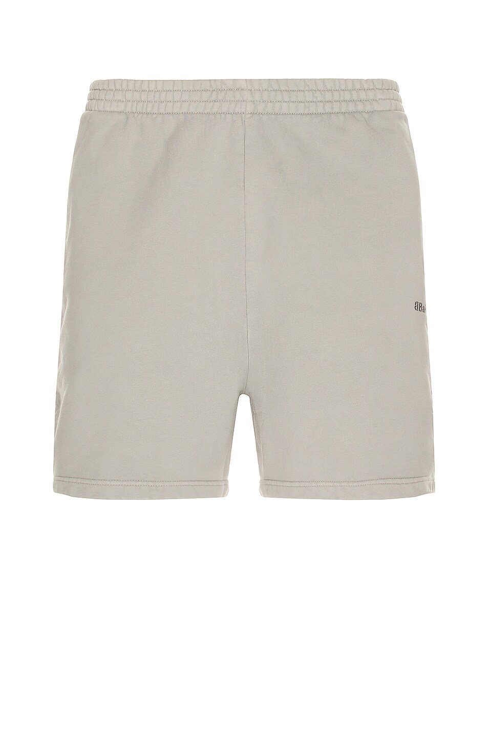 Image 1 of Balenciaga Sweat Shorts in Smoke Grey, White & Red
