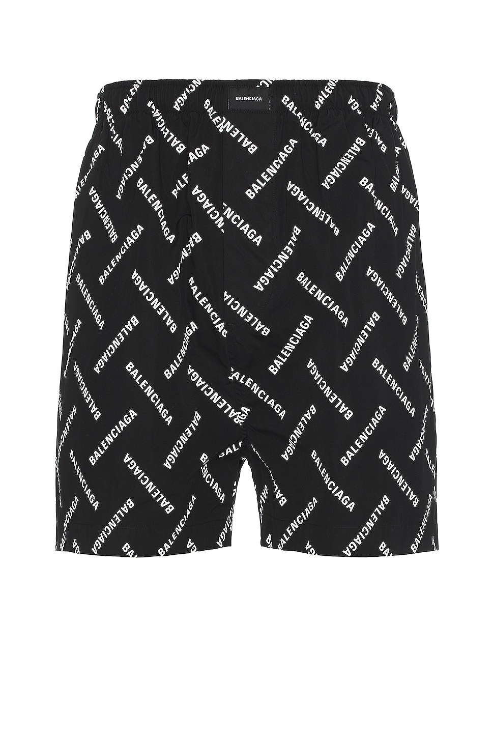 Image 1 of Balenciaga Pyjama Short in Black & White