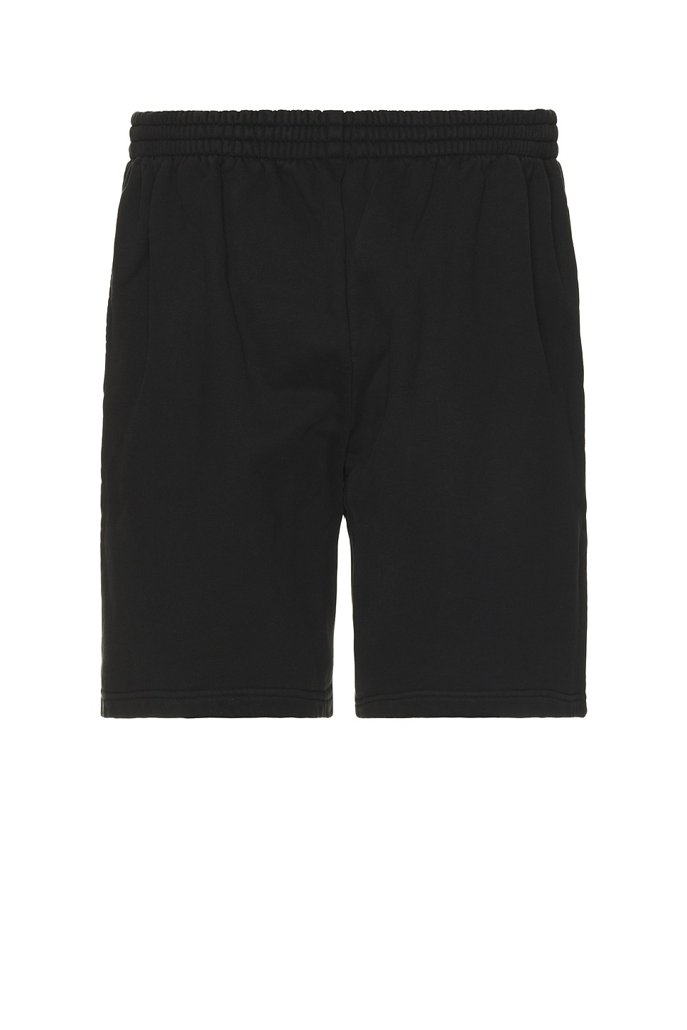 Shop Balenciaga Sweat Shorts In Faded Black