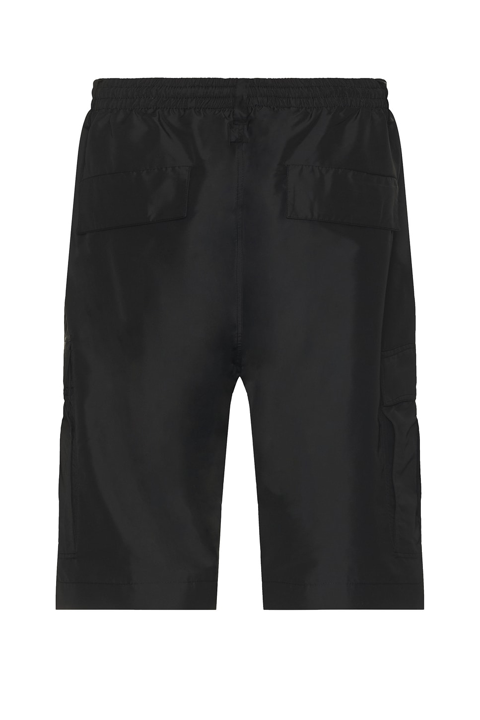 Shop Balenciaga Swim Cargo Shorts In Black