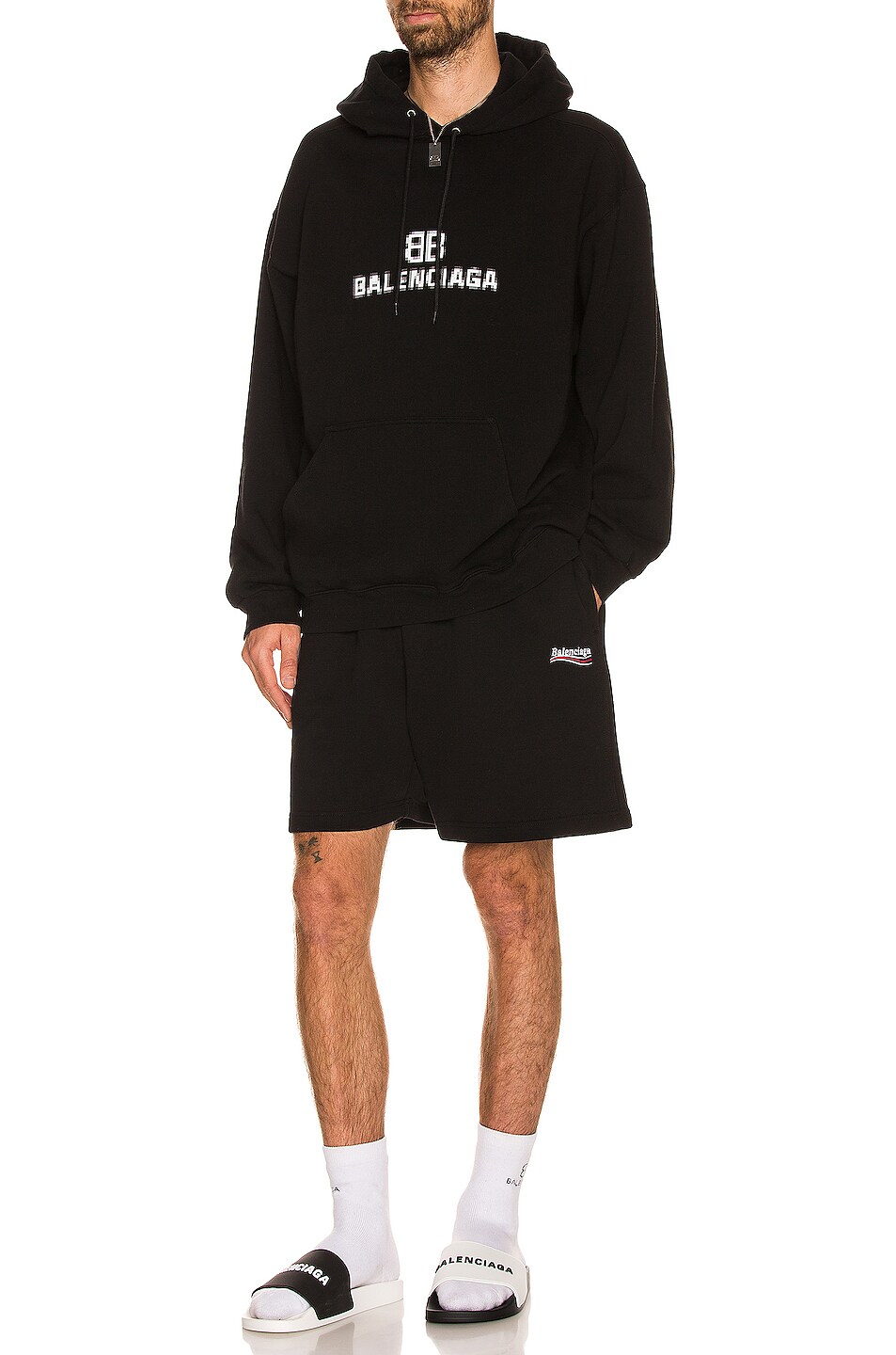 balenciaga sweat shorts