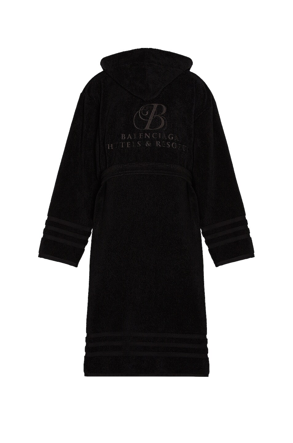 Image 1 of Balenciaga Towel Bathrobe in Black