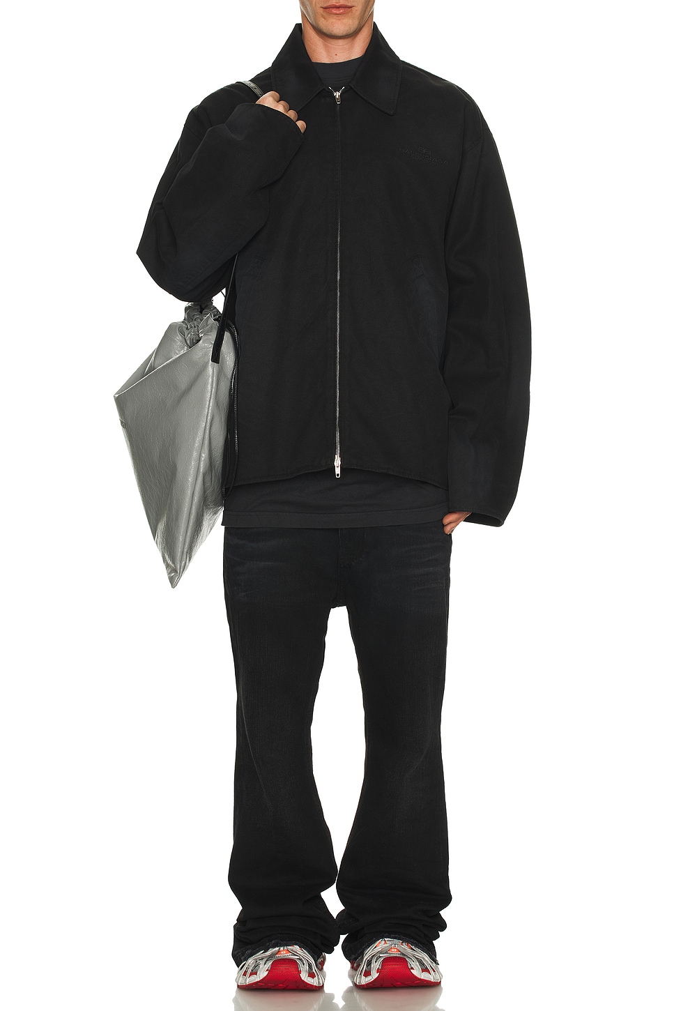 Image 1 of Balenciaga Layered Jeans in Midnight