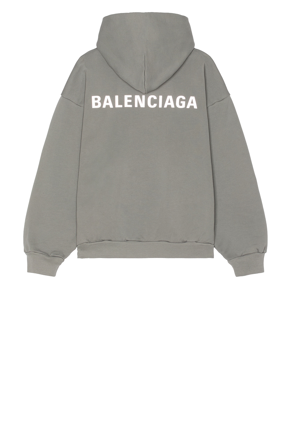 Image 1 of Balenciaga Medium Fit Hoodie in Grey & Reflective