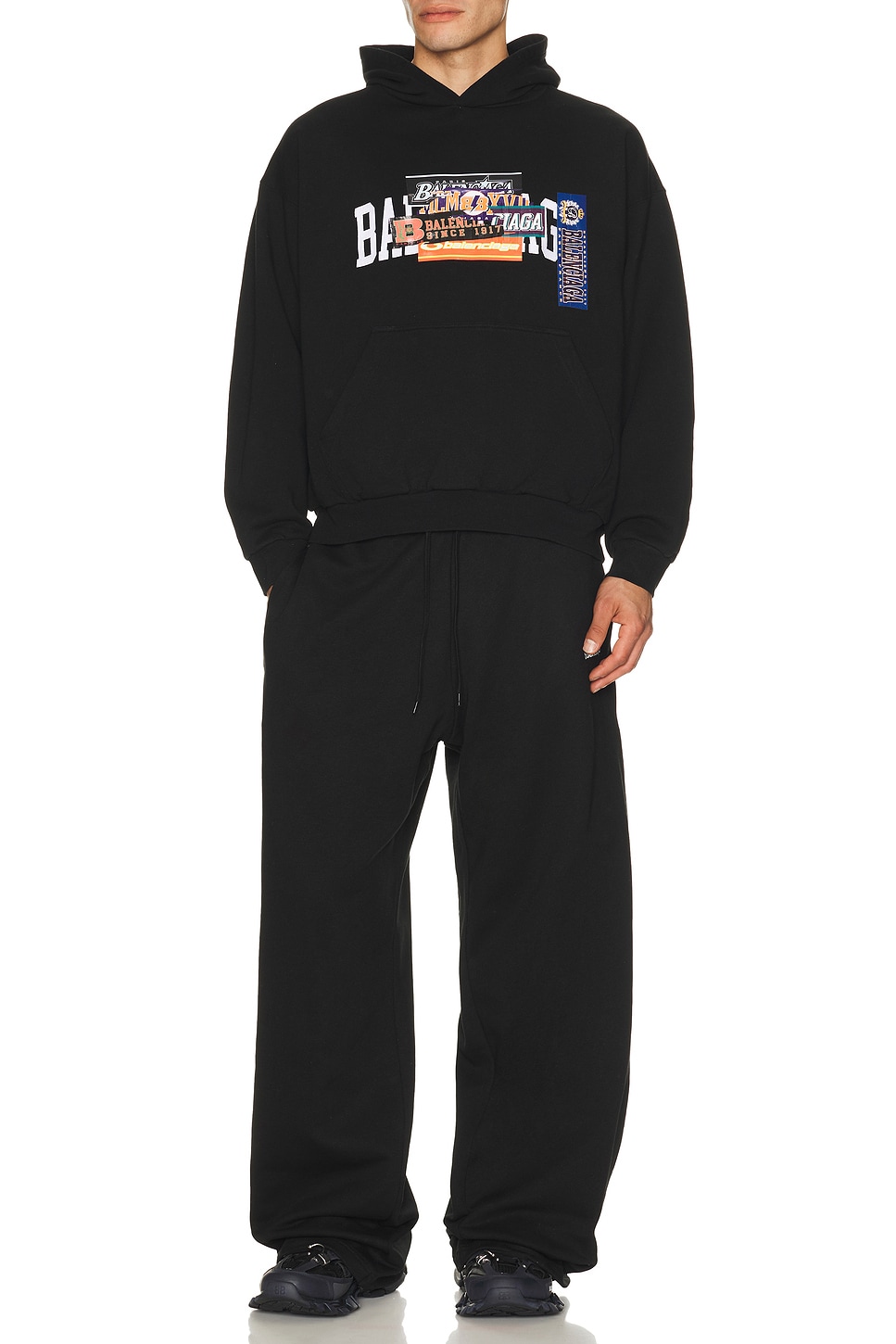 Balenciaga Medium Fit Hoodie | Thumbnail 4 Balenciaga Medium Fit Hoodie | Thumbnail 4