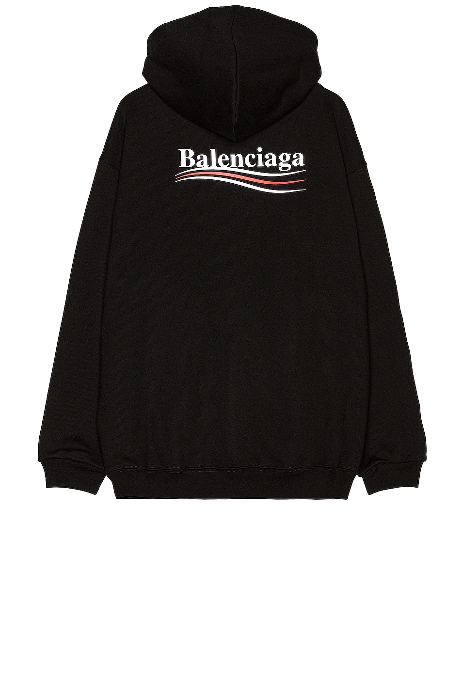 Image 1 of Balenciaga Medium Fit Hoodie in Black