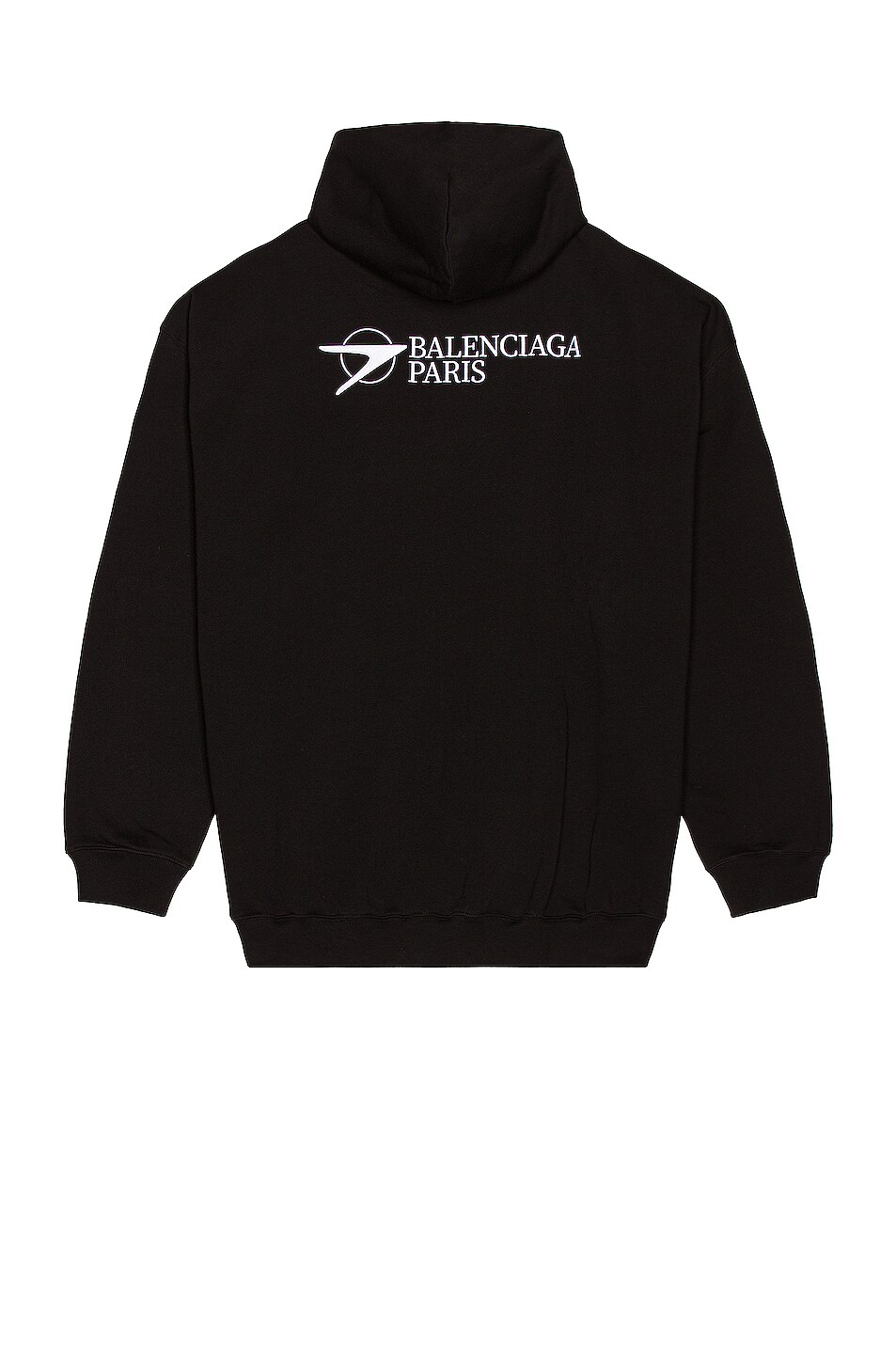 Image 1 of Balenciaga Large Fit Hoodie in Black