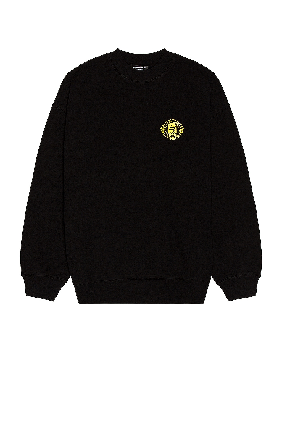 Image 1 of Balenciaga Crewneck Sweatshirt in Black