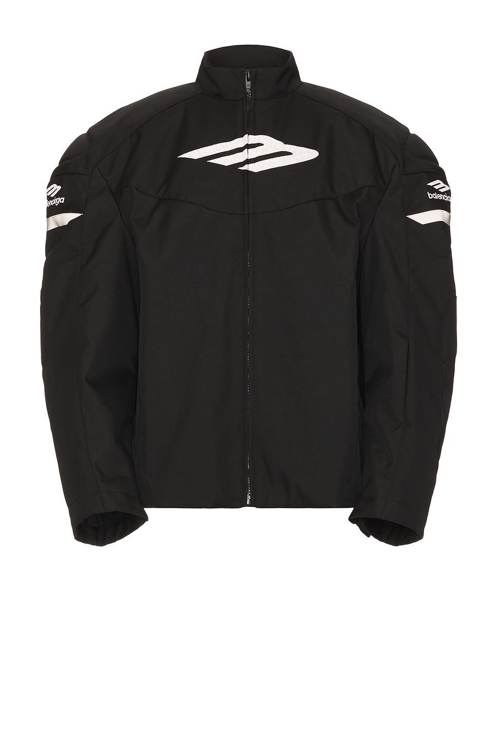 Ski Biker Jacket in Black