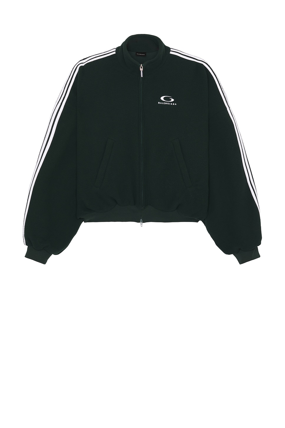Image 1 of Balenciaga Zip Up Jacket in Cypress Green