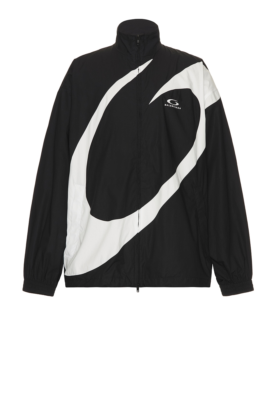 Tracksuit Jacket in Black