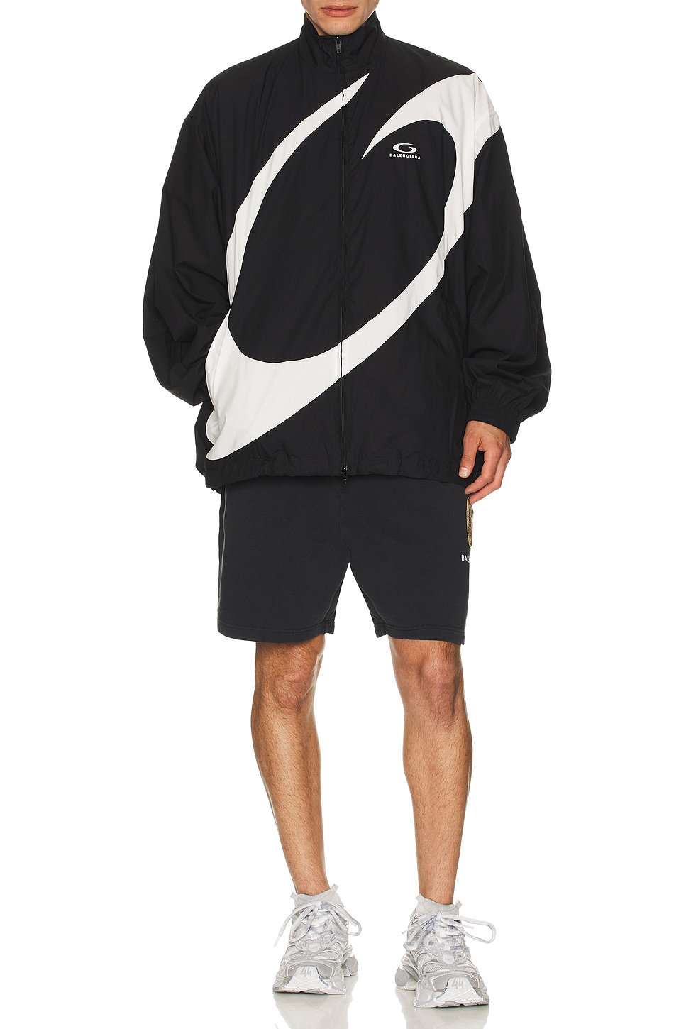 Image 1 of Balenciaga Tracksuit Jacket in Black