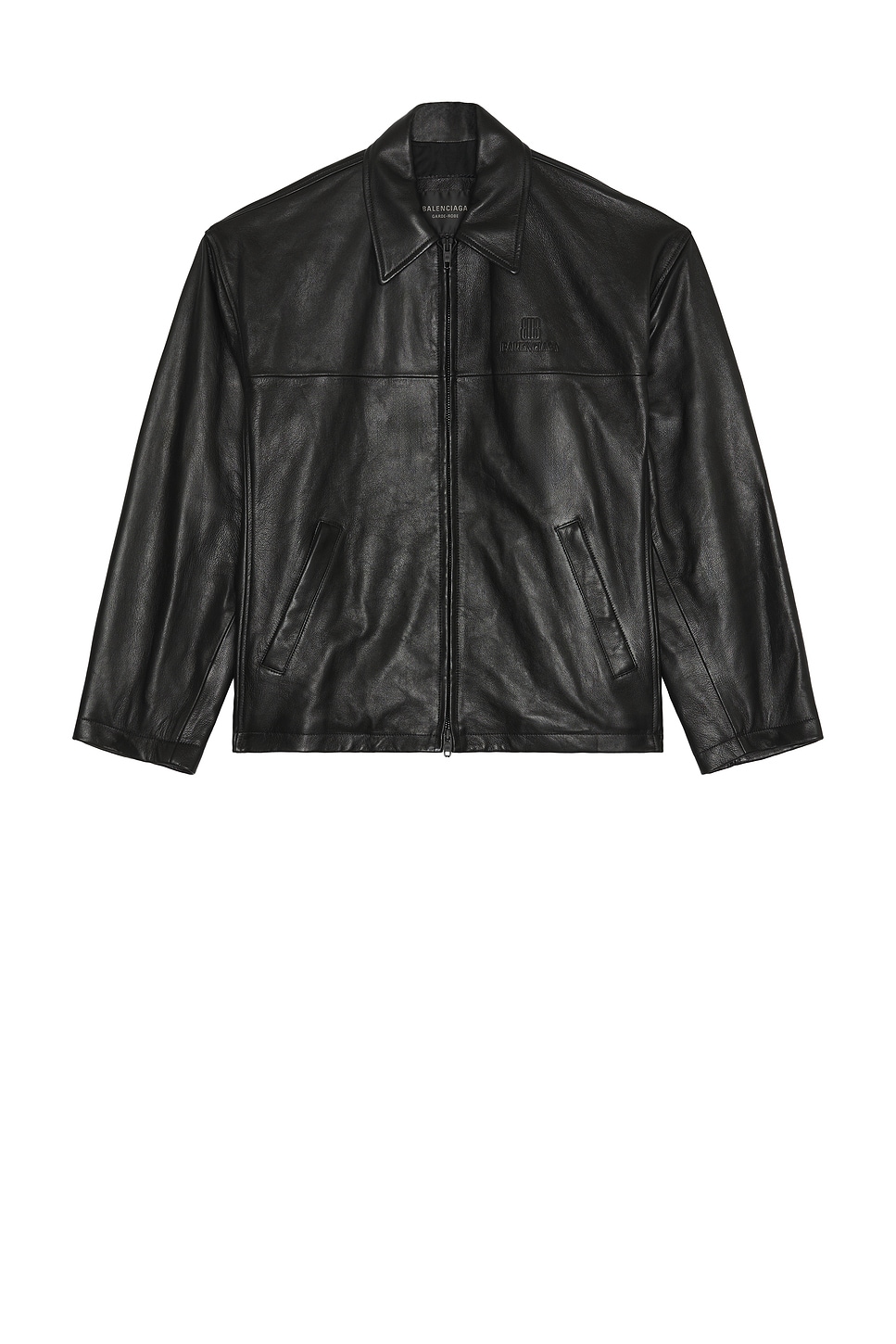 Zip Up Jacket in Black