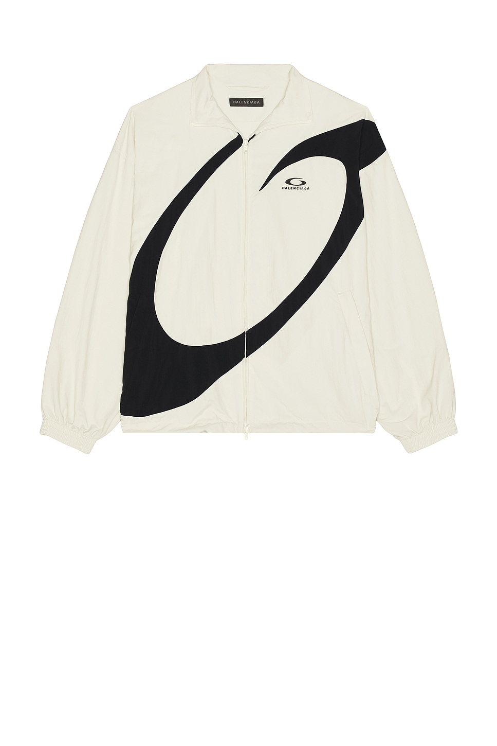 Image 1 of Balenciaga Tracksuit Jacket in Dirty White