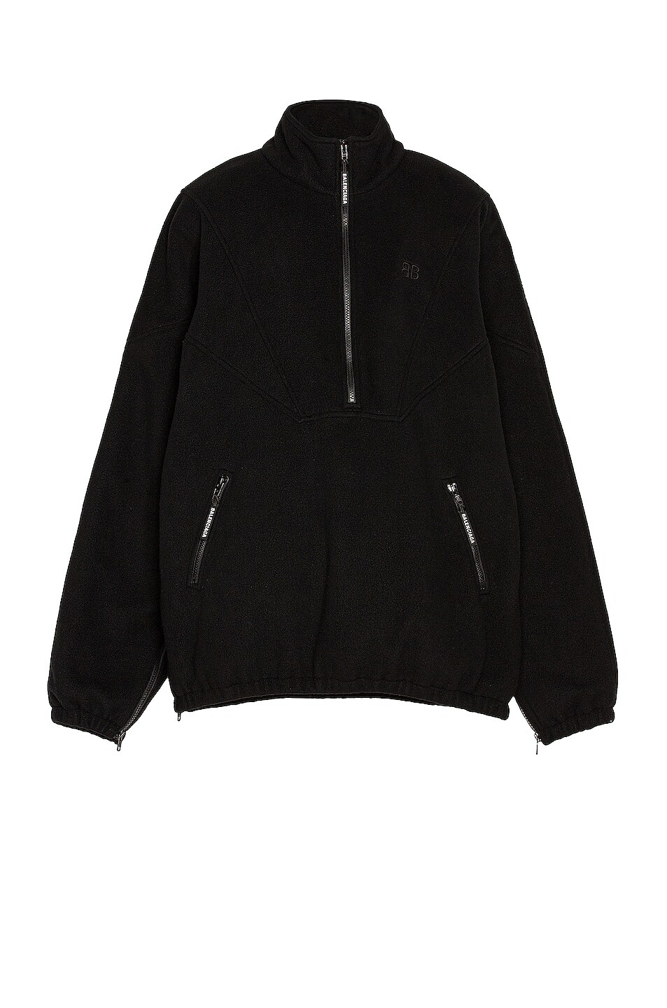 Image 1 of Balenciaga High Neck Sweater in Black