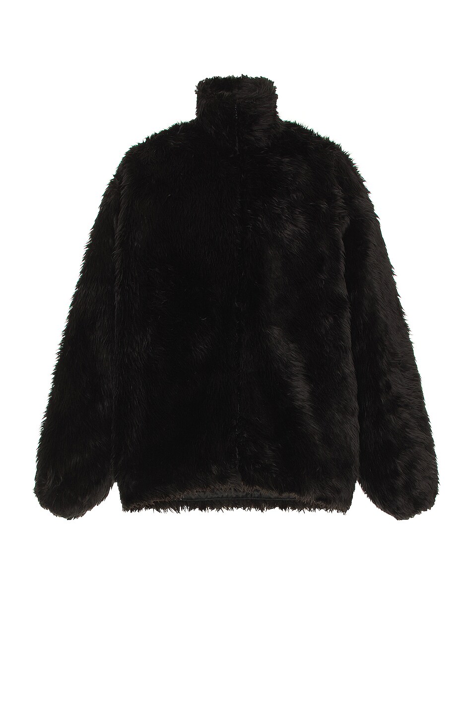 Image 1 of Balenciaga Zip Up Jacket in Black