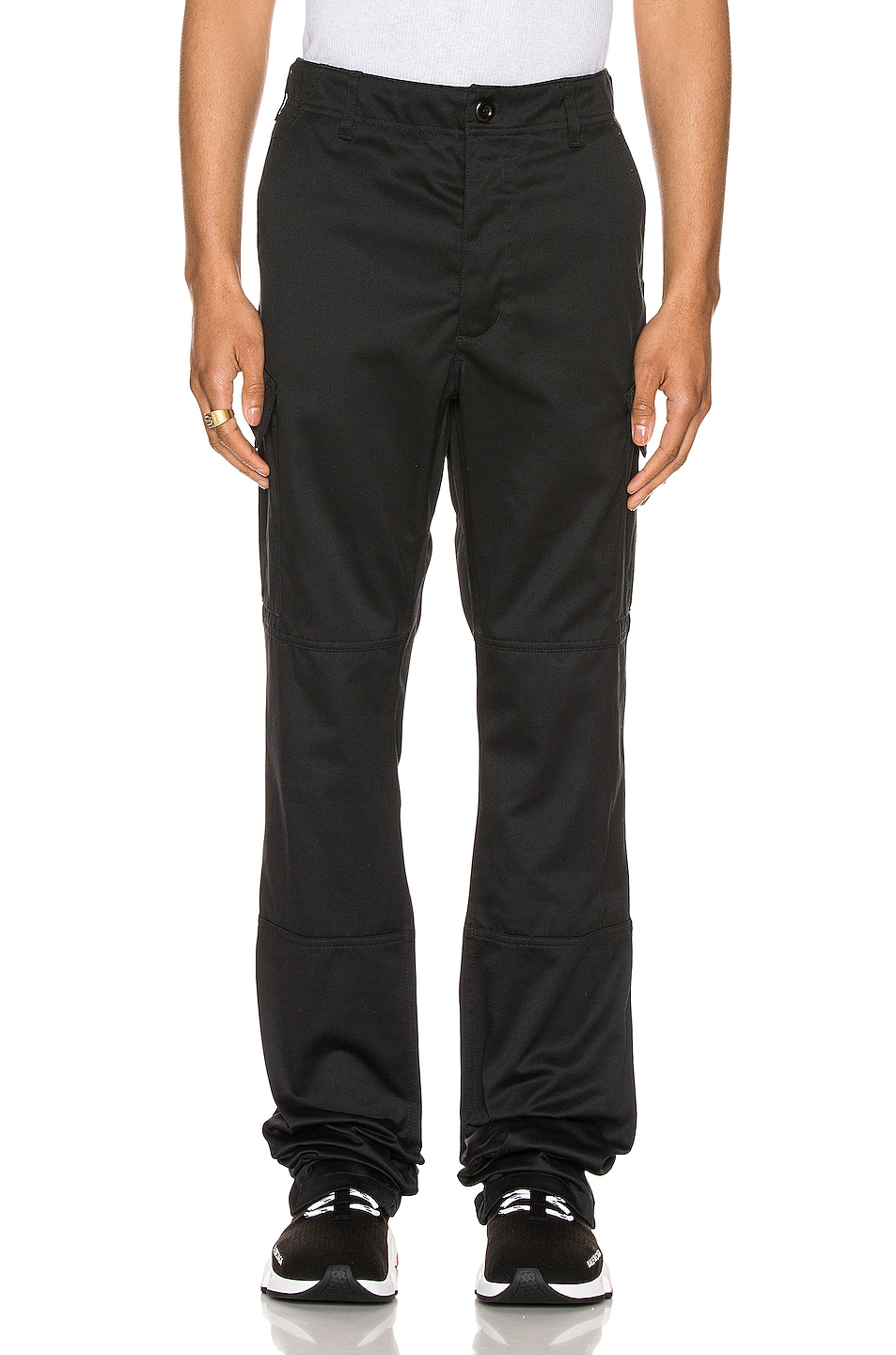 Balenciaga Cargo Pants in Black | FWRD