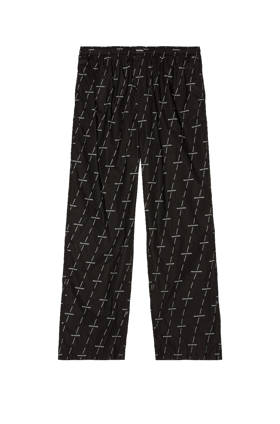 Image 1 of Balenciaga Pyjama Pants in Black & Grey