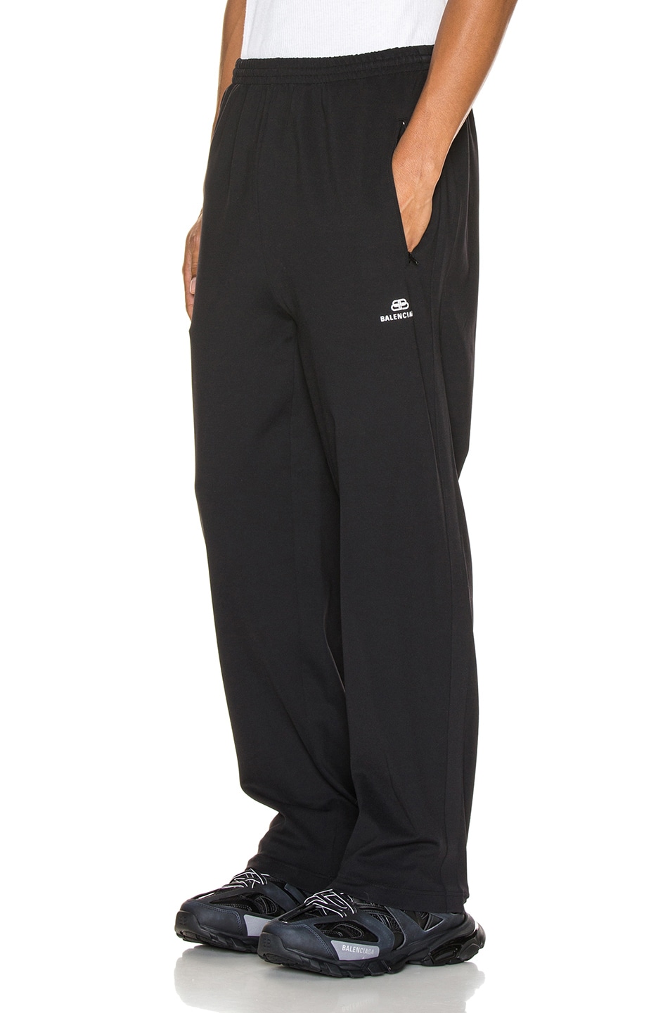 Image 1 of Balenciaga Tracksuit Pants in Black