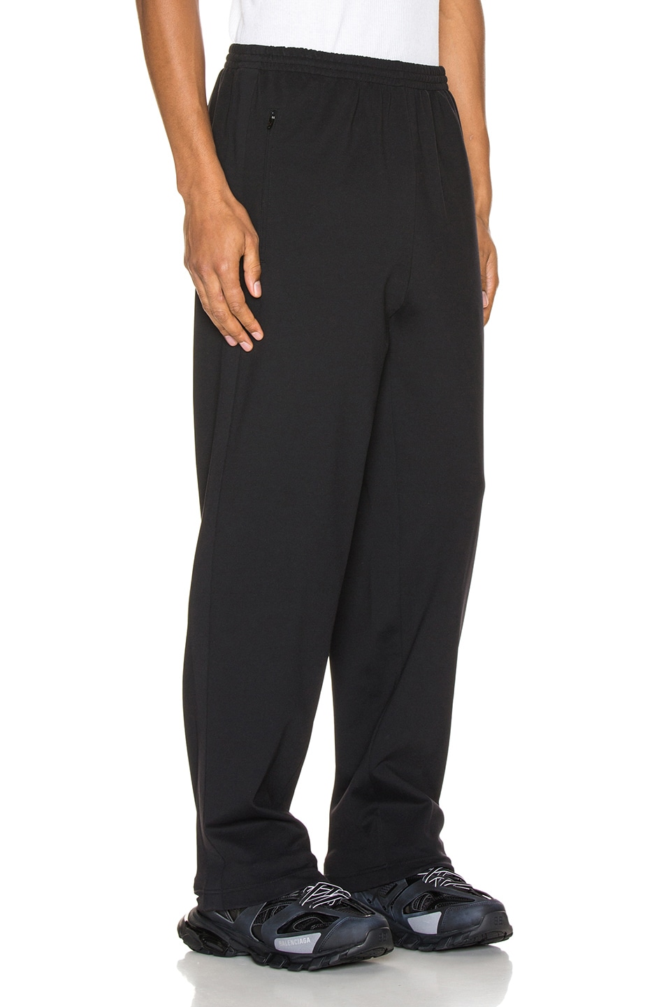 Balenciaga Tracksuit Pants in Black | FWRD