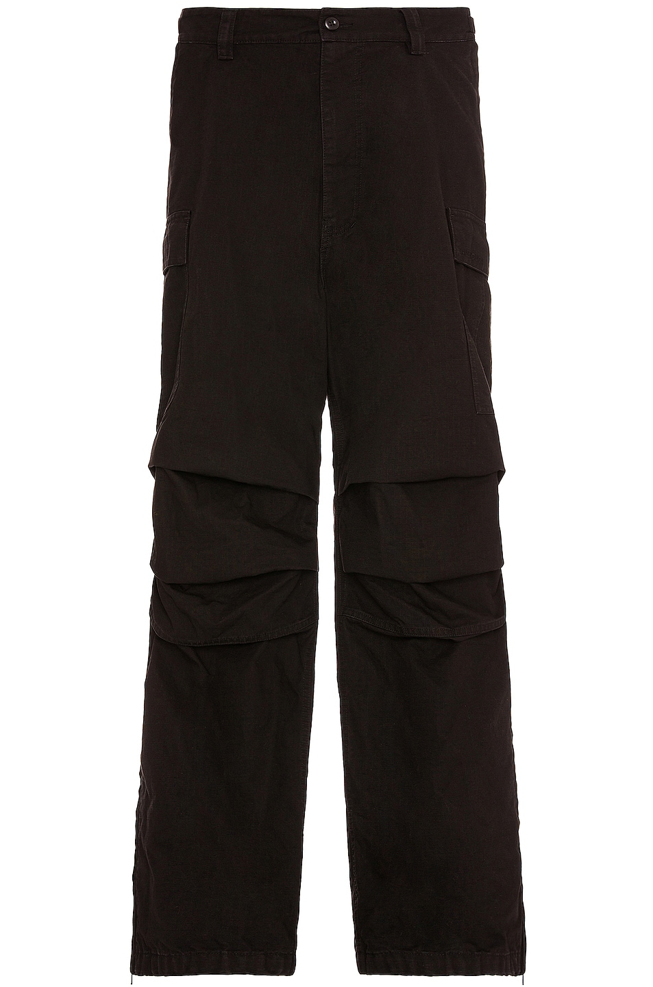Image 1 of Balenciaga Pulled Cargo Pants in Black