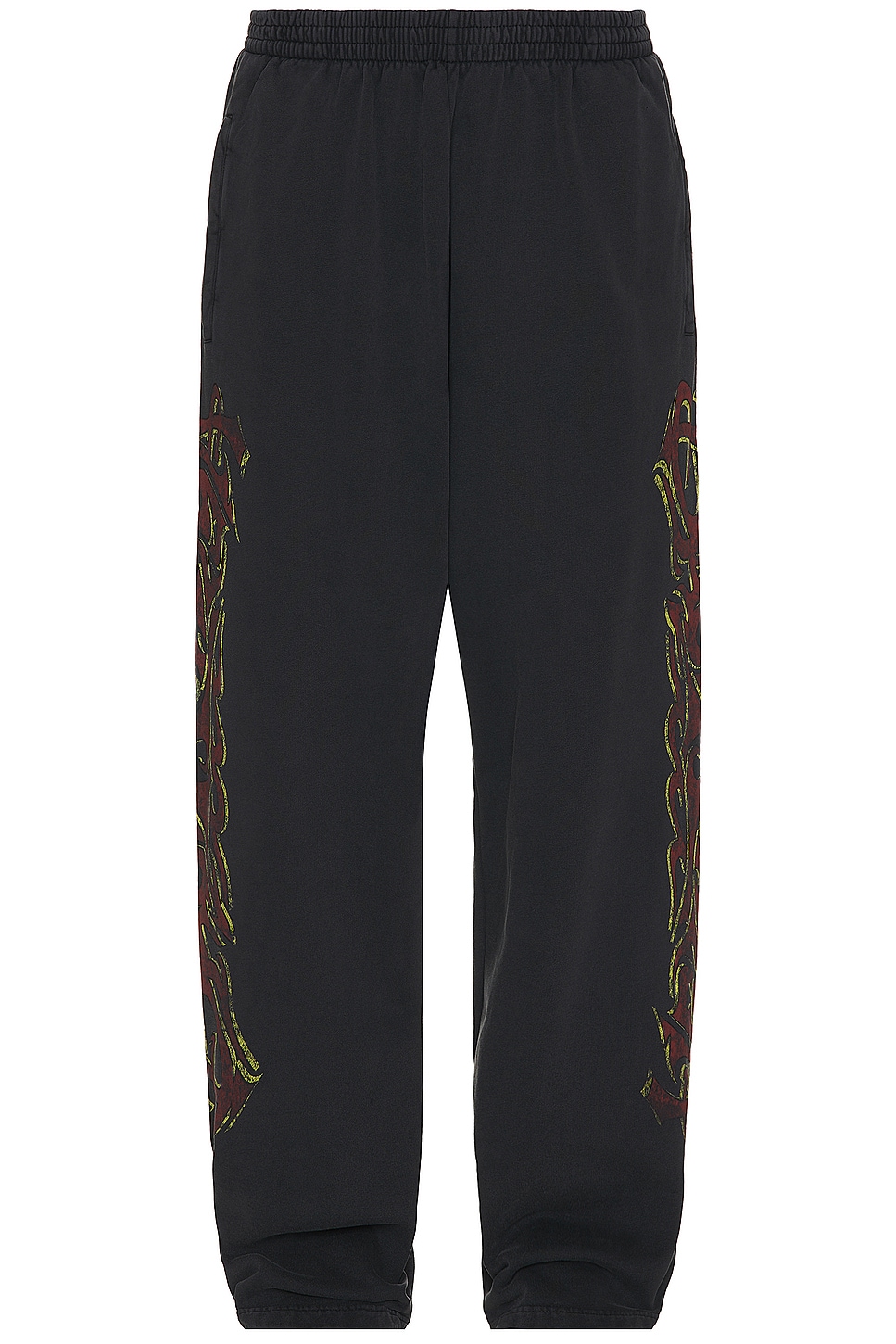 Image 1 of Balenciaga Baggy Sweatpant in Faded Black & Red