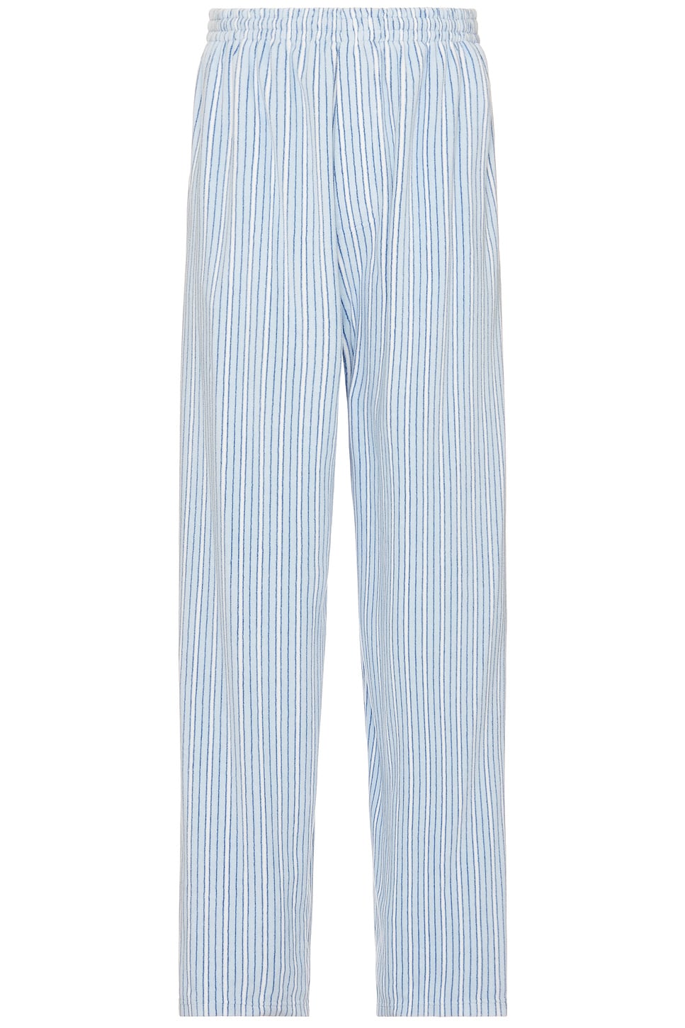 Image 1 of Balenciaga Large Pyjama Pants in Blue & Navy