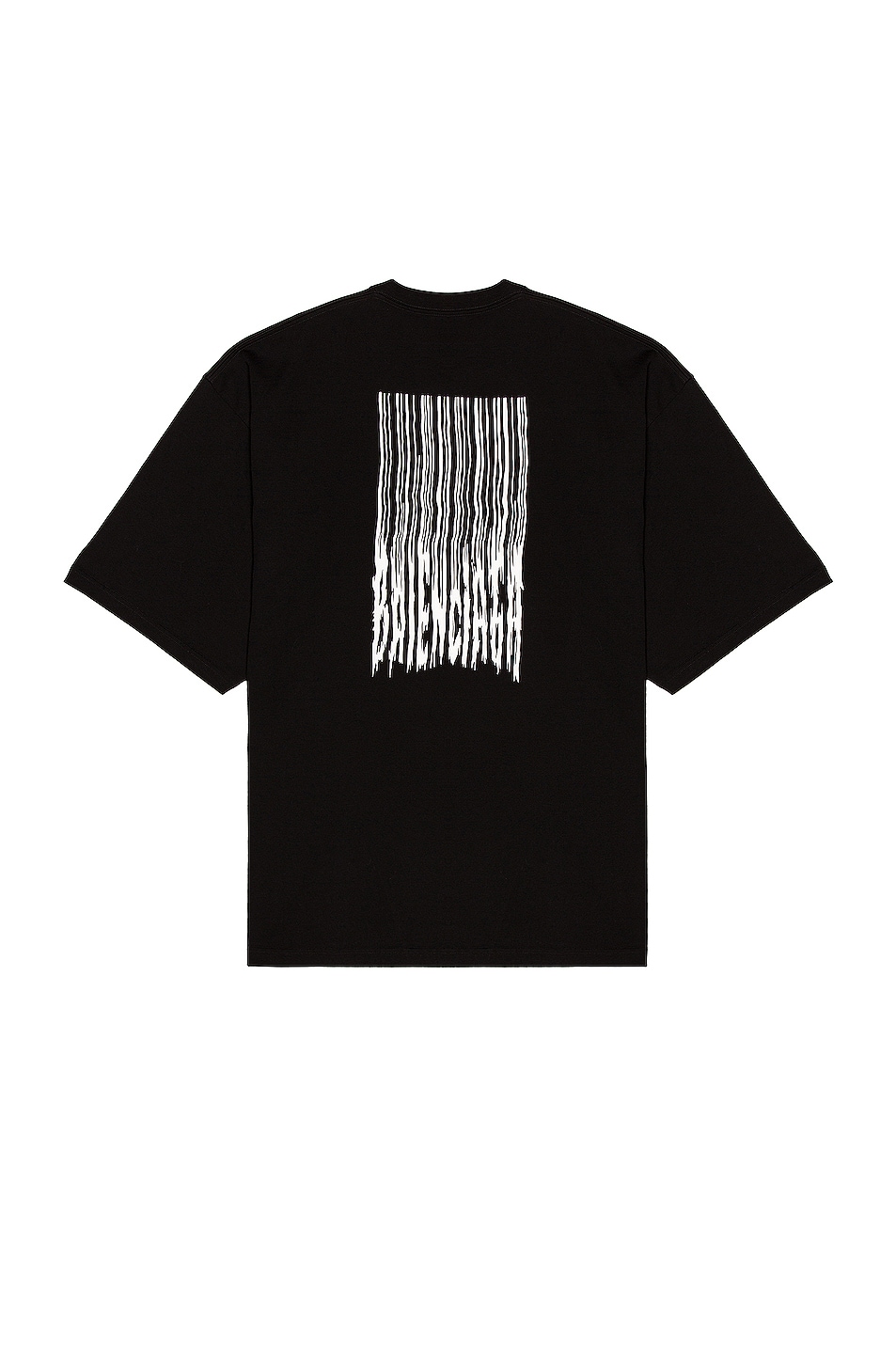 Image 1 of Balenciaga Wide Fit Tee in Black & White