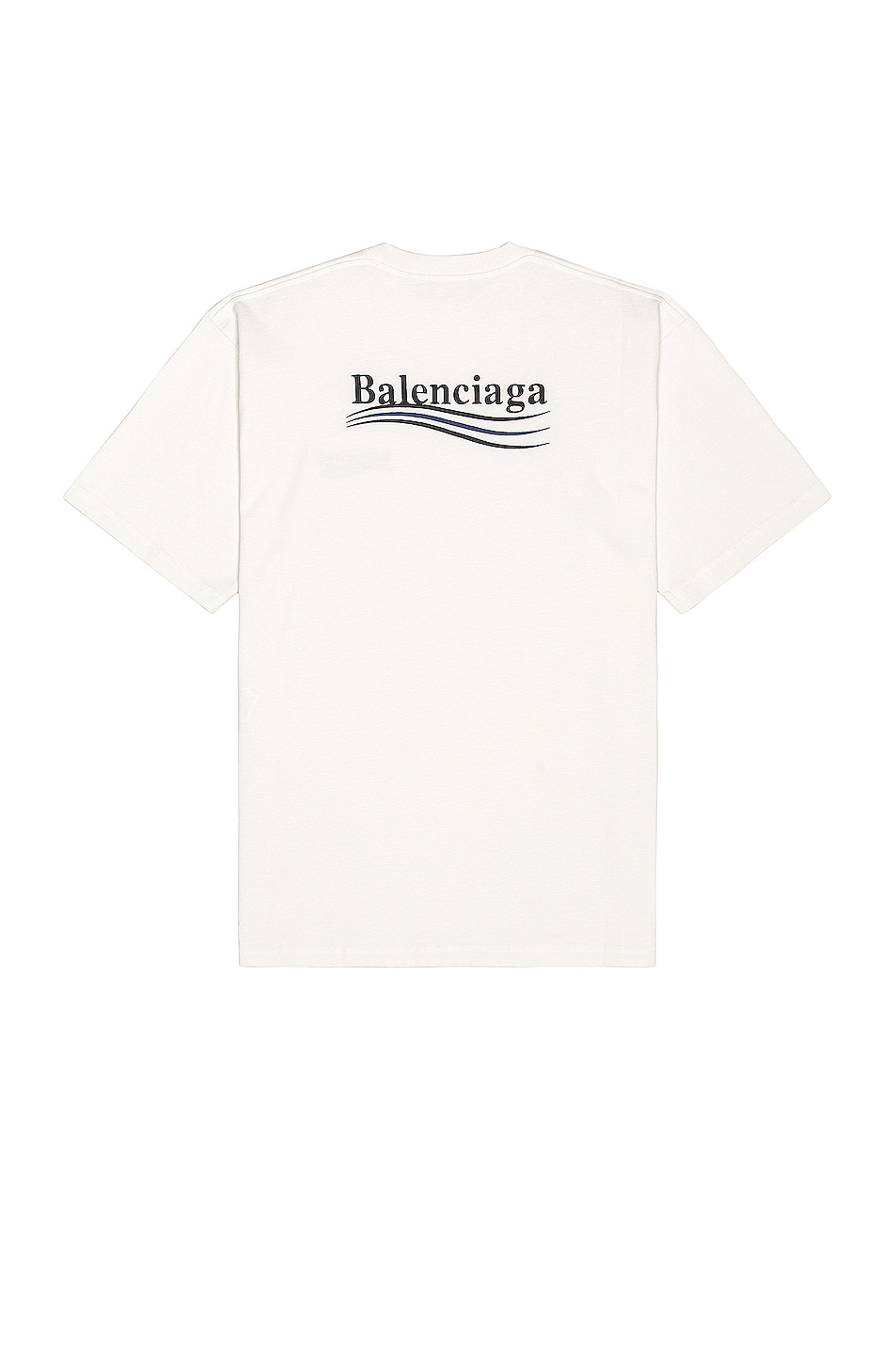Image 1 of Balenciaga Large Fit Tee in Dirty White