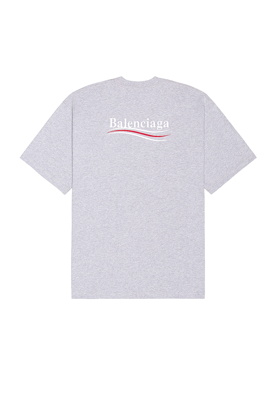 Image 1 of Balenciaga Campaign T-Shirt in Heather Grey