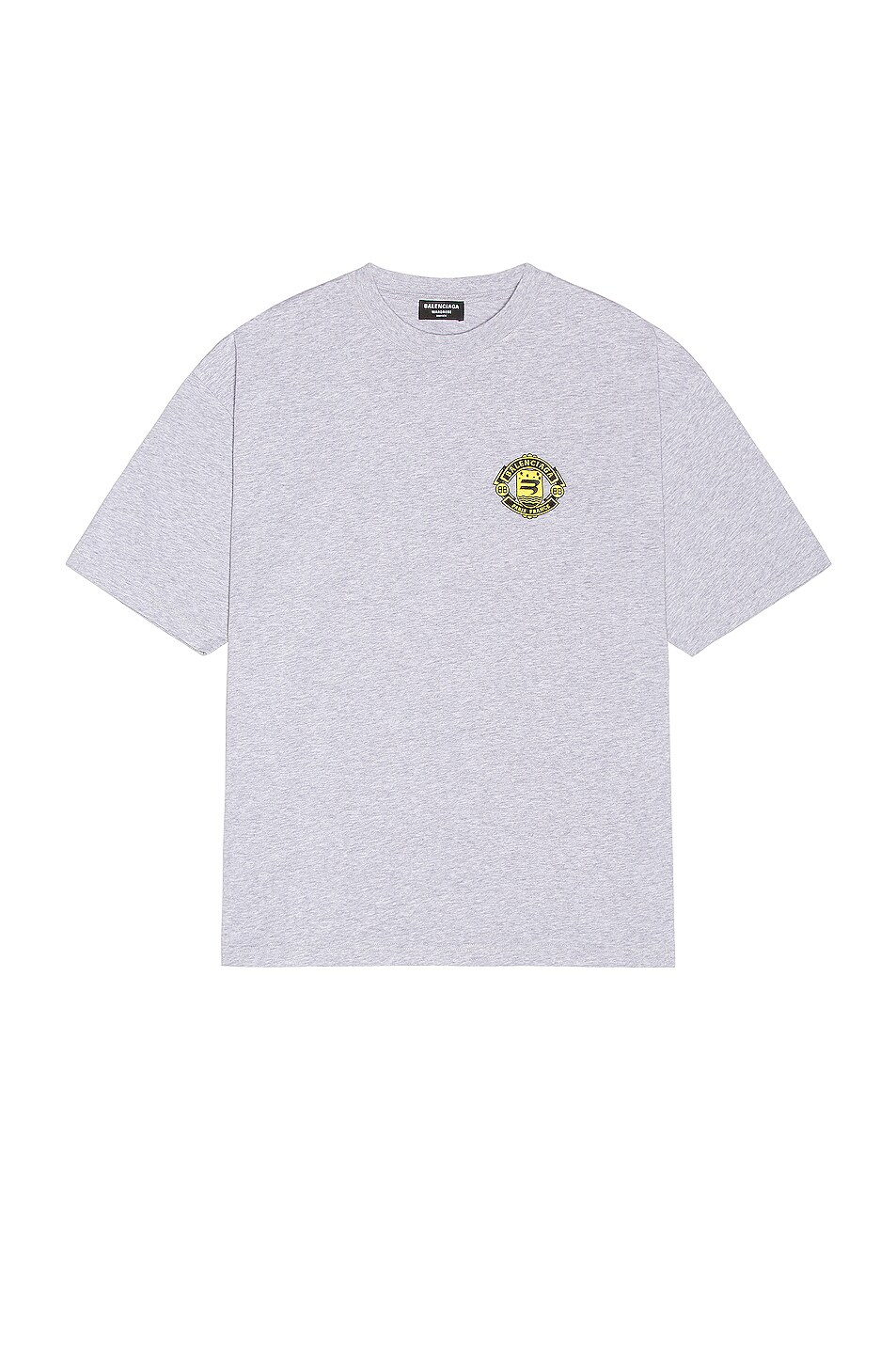 Image 1 of Balenciaga Quest Vintage T-Shirt in Heather Grey