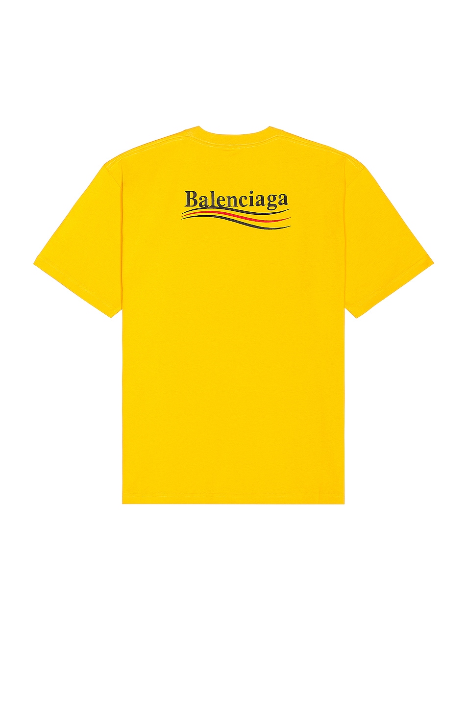 Image 1 of Balenciaga Campaign T-Shirt in Yellow